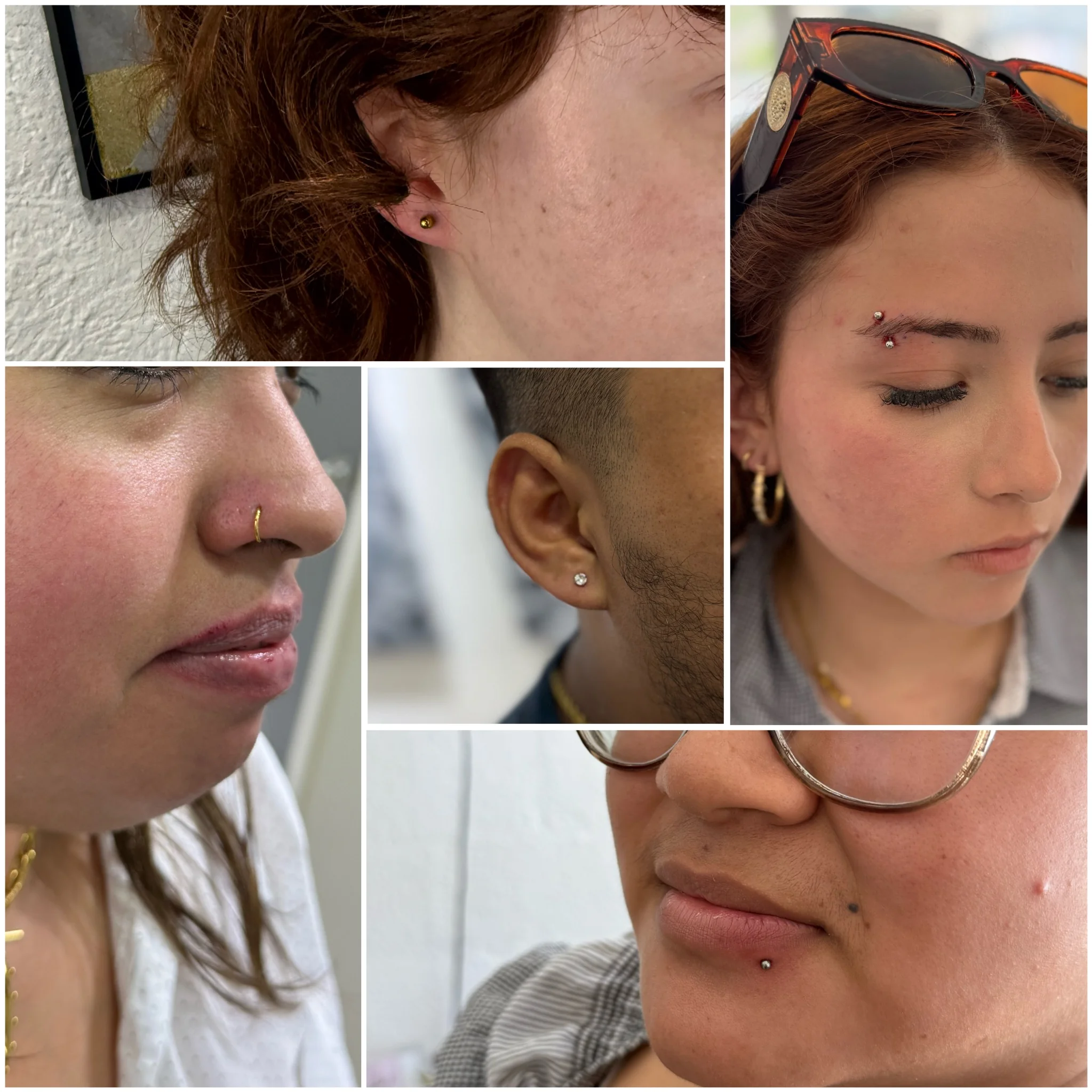 Piercing work